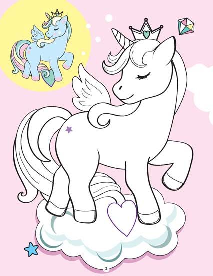 My Magical Unicorn Copy Colour Book – Cretto