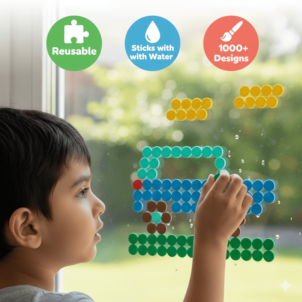 Anti-Smartphone Magic Circles Puzzle to Make 1000s of Designs