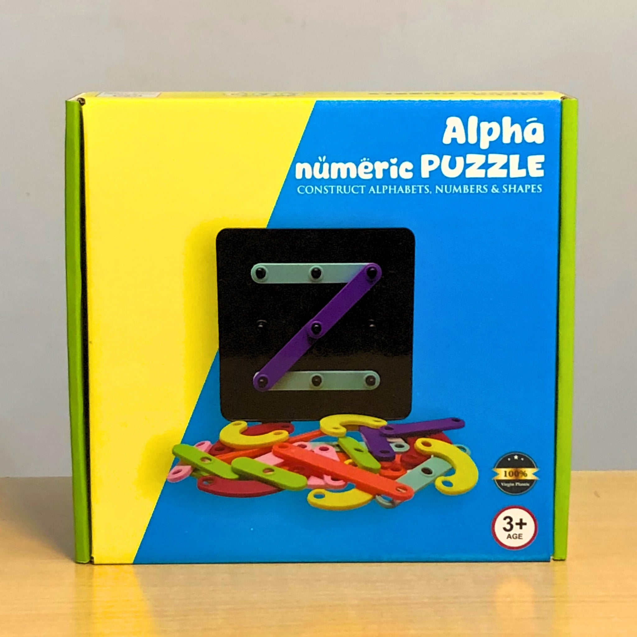 Alpha Puzzles Alpha Numeric Puzzle - Alphabet Construction Puzzle Toys For Kids – Cretto