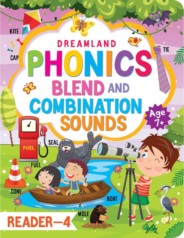 Phonics Reader - 4 (Blends and Combination Sounds)