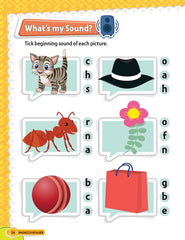 Phonics Reader -1 (Alphabet Sounds, A to Z) Age 4+