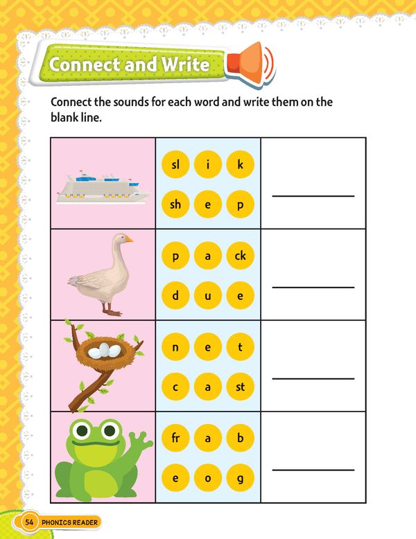 Phonics Reader- 2 (Short and Long Vowel Sounds) Age 5+ – Cretto