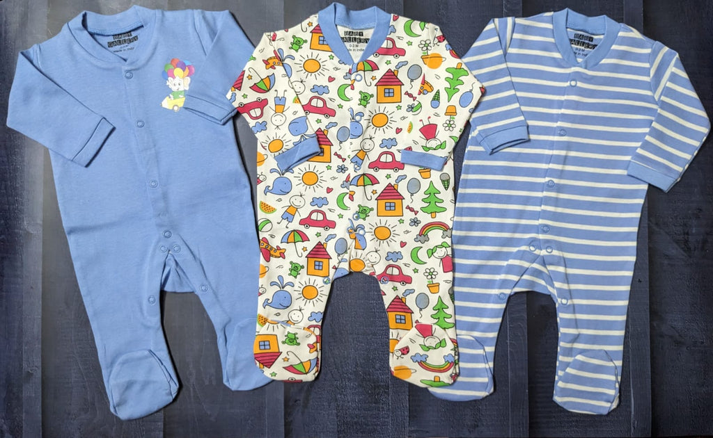 100 % cotton Rompers (Set of 3)