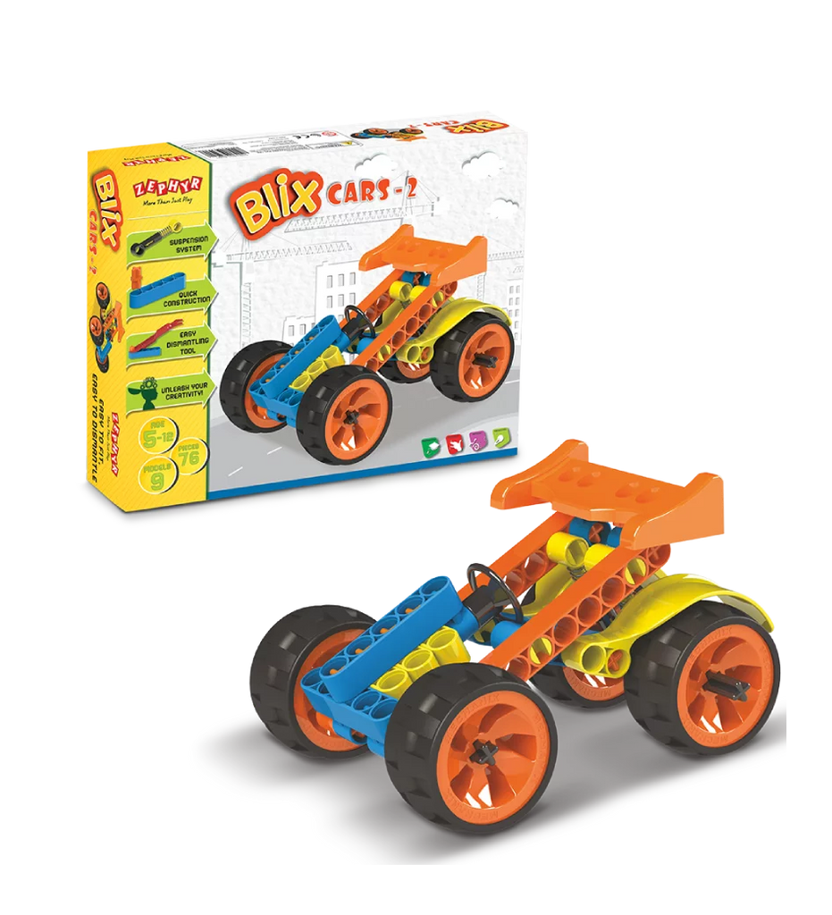 Blix Cars-2 – Robotics for Kids